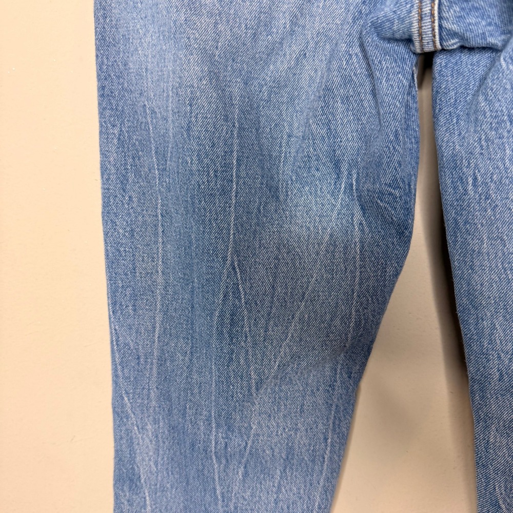Abercrombie & Fitch The Boyfriend Jeans Womens 27/4 Short Light Wash Distressed - Picture 8 of 11